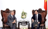 Deputy Prime Minister receives EU High Commissioner for Environment 