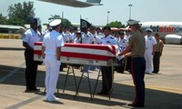 Repatriating remains of US servicemen 