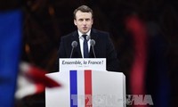 Emmanuel Macron elected French president 
