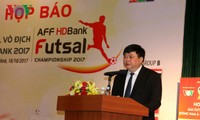 VOV President attends press briefing on Southeast Asian Futsal Championship
