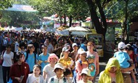 Sun Flower Festival spreads sympathy for young cancer patients 