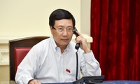 Vietnam-Singapore phone conversation on remarks by PM Lee Hsien Loong