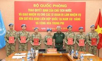 Additional seven Vietnamese officers join UN peacekeeping missions