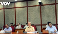 Party leader chairs Politburo meeting on implementation of socio-economic development plans