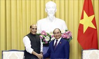 President says defense cooperation considered a pillar of Vietnam-India ties
