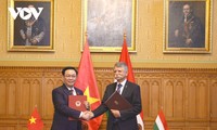 Top legislators of Vietnam, Hungary call for further friendship, cooperation 