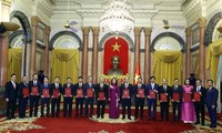 Acting President hands over decisions appointing 15 Vietnamese Ambassadors abroad
