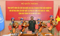 Vietnam sends four more officers to serve as UN peacekeepers