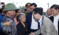 President pays pre-Tet visit to locals, border guards in Nghe An 