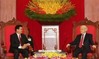 老挝总理通伦圆满结束访越行程