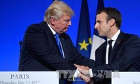 特朗普强调与法国的稳固关系