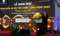 越南2017年技术展示与供求对接活动开幕  