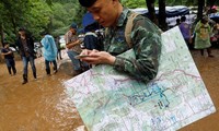 解救泰国少年足球队：努力保障 “救援队在銮洞内的联络畅通无阻