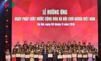 越南法律日有助于树立革新、融入国际和活跃的越南国家形象
