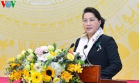 越南国会主席阮氏金银出席劳动、为国立功者和社会领域2020年工作部署会议