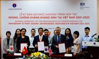 越南与英国在防止耐药领域的合作