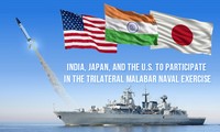 ญี่ปุ่นและอินเดียเห็นพ้องผลักดันความร่วมมือด้านกลาโหมไตรภาคีกับสหรัฐฯ