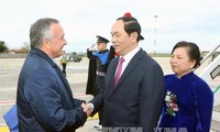 Президент СРВ Чан Дай Куанг прибыл в Италию с государственным визитом