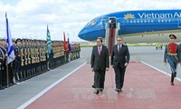 В РФ состоялась официальная церемония встречи президента СРВ Чан Дай Куанга 