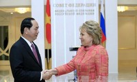 Президент Вьетнама встретился с председателем Совета Федерации РФ
