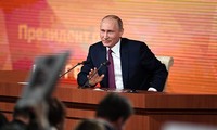 В Кремле состоялась ежегодная пресс-конференция президента России