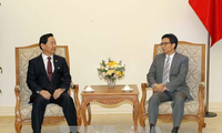 Вице-премьер Вьетнама принял своего коллегу из Республики Корея