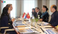Нгуен Тхи Ким Нган встретилась с директором Международного порта Роттердама 