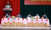 В провинции Нгеан прошел семинар, посвящённый 50-летию победы в Кхешани
