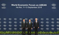 Во Вьетнаме прошла официальная церемония встречи иностранных делегатов, участвуюших в ВЭФ по АСЕАН 2018