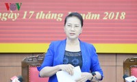 Председатель Национального собрания Вьетнама посетила провинцию Тхайбинь с рабочим визитом