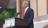 Поздравительная телеграмма в адрес президента Мальдив