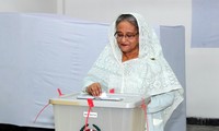 Поздравительная телеграмма премьер-министру Бангладеш