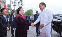 Спикер парламента Вьетнама Нгуен Тхи Ким Нган приняла вице-президента Индии