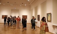 В РФ прошла выставка вьетнамских лаковых картин 