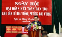 Вице-премьер, глава МИД Вьетнама Фам Бинь Минь принял участие в Празднике всенародного единства в населенном пункте Хоавыонг 