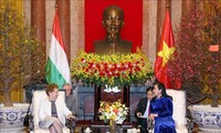 Вице-президент Вьетнама Во Тхи Ань Суан приняла зампредседателя Нацсобрания Венгрии 