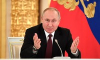 Президент России В.Путин против ядерной войны