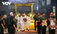 5-й военный округ провел церемонию прощания с Героем Народных Вооруженных Сил Костасом Нгуен Ван Лапом 