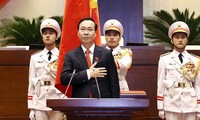 Поздравление Во Ван Тхыонга с избранием на пост президента Вьетнама 