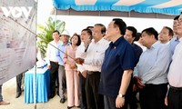 Председатель НС СРВ осмотрел ключевые проекты в провинции Бариа-Вунгтау 