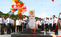 Final marker between Quang Tri and Lao’s Salavan inaugurated