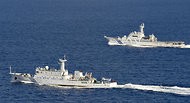 Chinese ships patrol islands at center of dispute with Japan