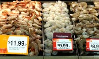 Record high prices of shrimp in the US 