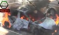 Car bomb kills at least 40 at mosque near Damascus 