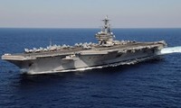 US moves aircraft carrier into Persian Gulf