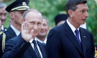 俄罗斯总统普京访问斯洛文尼亚