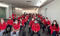 Đoàn Thể thao Việt Nam đã đến Nhật Bản tham dự Olympic Tokyo 2020