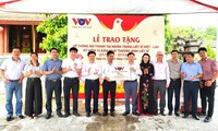 VOV trao tặng hệ thống âm thanh tại Nghĩa trang liệt sĩ quốc tế Việt - Lào