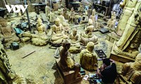 Làng điêu khắc gỗ Sơn Đồng - Làng nghệ nhân