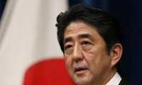 Japan’s newly appointed Prime Minister Shinzo Abe holds press conference